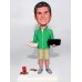 Man With Laptop And Book Bobblehead