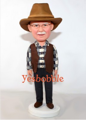 Worlds Best Grandpa Custom Bobblehead