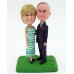 Forever Love Couple Arm In Arm Bobblehead