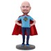 Super Dad With Cape Personalized Bobblehead
