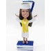 Personalized Female Graduate Bobblehead