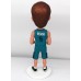 Sporty Boy With Basketball Bobblehead