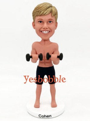 Young Bodybuilder Custom Bobblehead