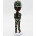 Female Military Custom Bobblehead Doll