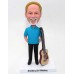 Casual Man With Acoustic Guitar Bobblehead