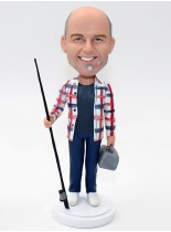 Go Out for Fishing Bobblehead