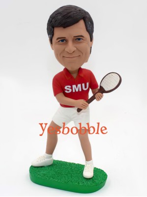 Male Tennis Star Custom  Bobblehead