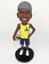 Male Volleyball Player Bobblehead