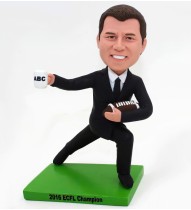 Man Doing the Heisman Pose Personalized Bobblehead