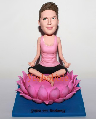 Yoga Custom Bobblehead