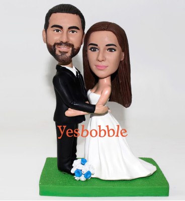 Wedding Couple Custom Bobblehead