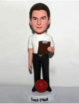 Basketball Coach Custom Bobblehead