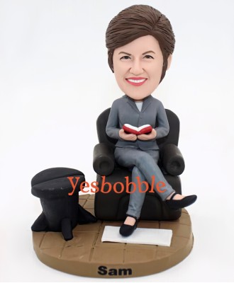 Bobblehead Professional Executive with Card Holder