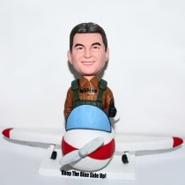 Custom Pilot Bobblehead Doll