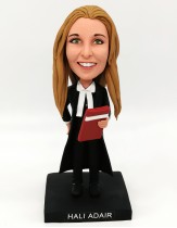 Female Lawyer Custom Bobblehead