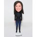 Lady in Boots and Jeans Custom Bobblehead