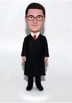 Male Judge Custom Bobblehead