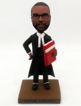 Male Lawyer Custom Bobblehead