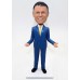Personalized Businessman Card Holder Bobblehead