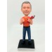 Plumber Bobblehead With Wrench
